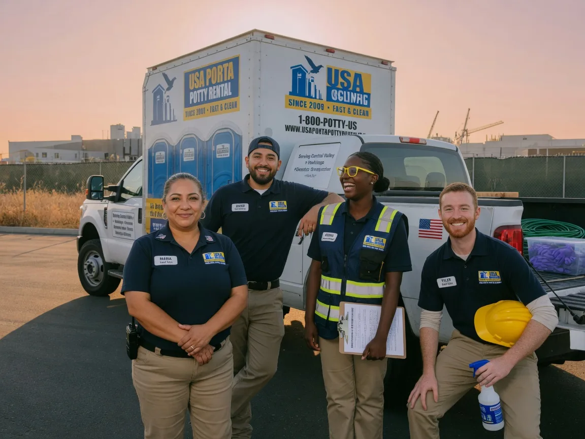 Portable Toilet Rental company in California City, CA